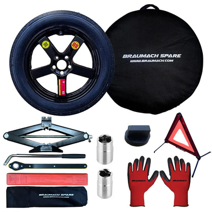 Audi A7 S7 RS7 Space Saver Tyre Spare Wheel Kit - Hub Centric - Braumach Models - 2010-2026