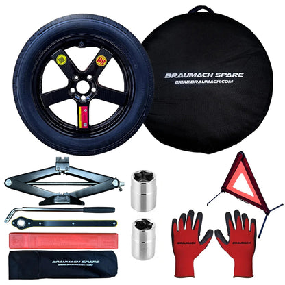 SKODA KODIAK Space Saver Spare Wheel - Hub Centric - Braumach Spare Wheel Kit All Models - 2016-2026