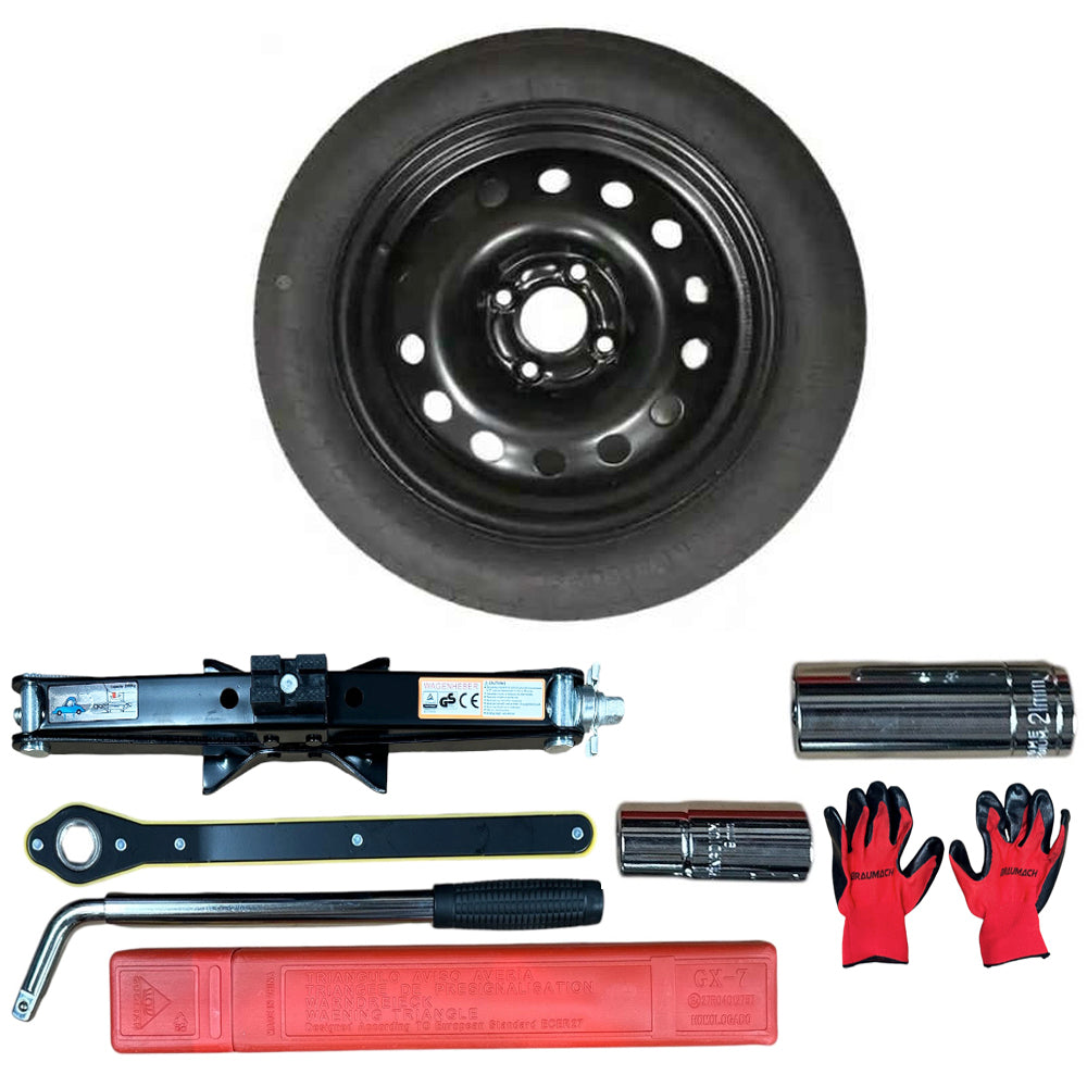 MINI Roadster Space Saver Spare Wheel Kit - HUB CENTRIC - Braumach Spare Wheel Kit All Models - 2012-2015